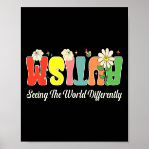 Autisme De Wereld Anders Zien Wereld Autisme A Poster
