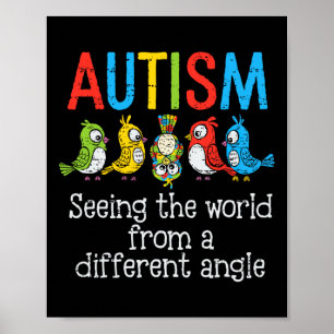 Autisme: de wereld vanuit een andere invalshoek be poster