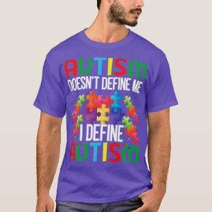 Autisme definieer me niet als autisme Autisme Awa T-shirt