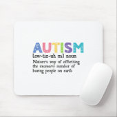 Autisme Definitie Autisme Bewustzijn Acceptatie Gi Muismat (Met muis)