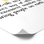 Autisme Definitie Autisme Bewustzijn Acceptatie Gi Poster (Hoek)
