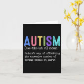 Autisme definitie Natuur manier van compenseren va Kaart (Gele Bloem)