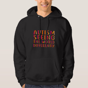 Autisme die de wereld anders zien autisme auwarene hoodie