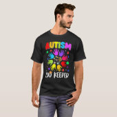 Autisme Dierentuin Bewaarder Puzzel Autisme Bewust T-shirt (Voorkant volledig)