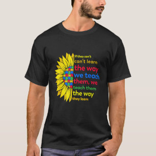 Autisme Docent onderwijs manier leren autistische T-shirt