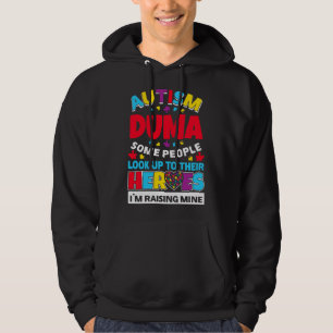 Autisme Doema mensen kijken op hun helden in de ri Hoodie