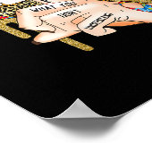 Autisme Druppelende lippen Puzzel Autisme Bewustzi Poster (Hoek)