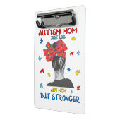 Autisme. Een moeder met een kind met speciale beho Mini Klembord (Angled2)