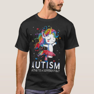 Autisme-Eenhoorn Autisme Dansen Om Anders Te Zijn T-shirt