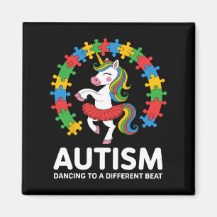 Autisme eenhoorn dansen verschillende beat bewustz magneet