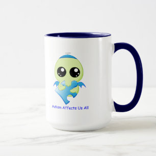 Autisme-effecten - Baby Cthulhu Mok