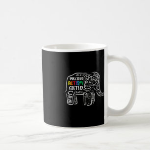 Autisme Elephant Acceptatie Autistic Mannen Koffiemok