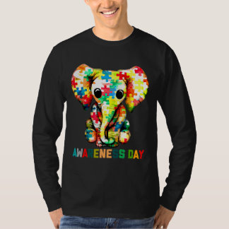 Autisme Elephant Autism World Autism Awareness Day T-shirt