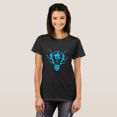 Autisme Essential Illumined Light Bulb T-shirt (Voorkant volledig)