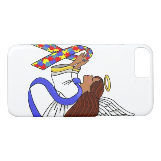 Autisme Etnische Angel Case-Mate iPhone Case (Achterkant (Horizontaal))