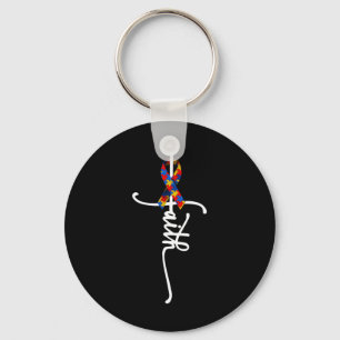 Autisme Faith Cross Autism Autistic Gifts Autism A Sleutelhanger