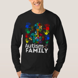 Autisme Familie Navigeren Autisme Autisme Moeder V T-shirt