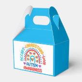 Autisme - Gable Favor Box Bedankdoosjes (Voorkant Zijde)