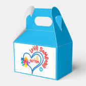 Autisme - Gable Favor Box Bedankdoosjes (Achterkant)