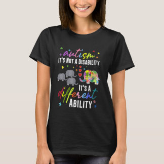 AUTISME Geen Beperking Het Is Een Andere Vaardighe T-shirt
