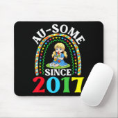 Autisme geweldig sinds 2017 bewustzijn 9e muismat (Met muis)