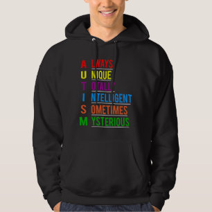 Autisme Geweldige Uniek Hoodie
