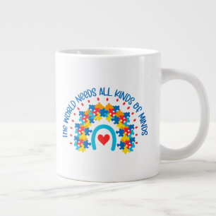 Autisme - gigantische koffie - mok