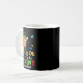 Autisme Giraffe Vrouwen Kinderen dat het oké is om Koffiemok (Voorkant links)
