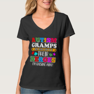 Autisme Gramps Mensen kijken op hun helden Autisme T-shirt