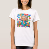 Autisme GrandMa - Speelgoed - Autisme Bewustzijn T-shirt (Voorkant)