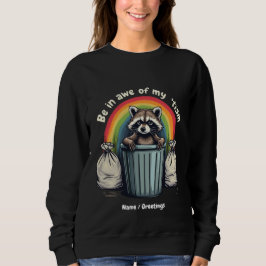 Autisme Grappig Raccoon Wees onder de indruk van m Trui