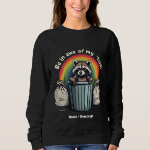 Autisme Grappig Raccoon Wees onder de indruk van m Trui