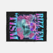 Autisme Grappig Rizz Em met de TISM Capybyra Meme Fleece Deken (Voorkant (Horizontaal))