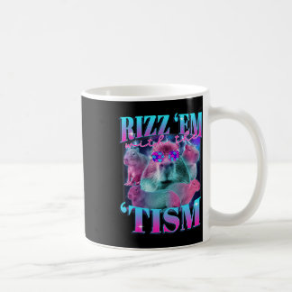 Autisme Grappig Rizz Em met de TISM Capybyra Meme Koffiemok