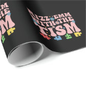 Autisme Grappig Rizz EM met de Tism Meme Autistic Cadeaupapier (Rol Hoek)