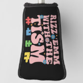 Autisme Grappig Rizz EM met de Tism Meme Autistic Golfheadcover (Draai 90)