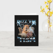 Autisme Grappig Rizz EM met de Tism Meme Autistic Kaart (Gele Bloem)
