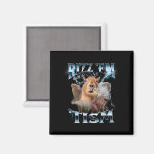 Autisme Grappig Rizz EM met de Tism Meme Autistic Magneet (Voorkant / Achterkant)
