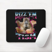 Autisme Grappig Rizz EM met de Tism Meme Autistic Muismat (Met muis)