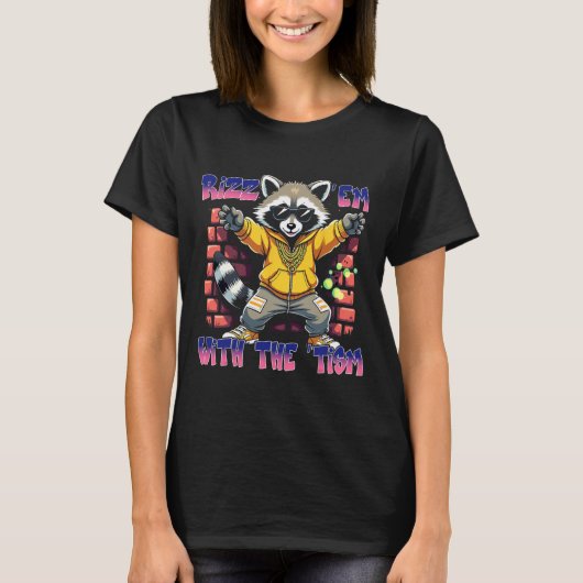 Autisme Grappig Rizz EM met de Tism Meme Autistic  T-shirt (Voorkant)