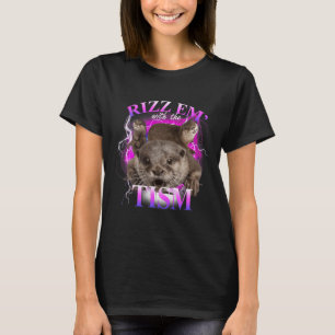 Autisme Grappig Rizz EM met de Tism Meme Autistic  T-shirt