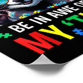 Autisme grappig zijn in ontzag van mijn Tism Meme  Poster (Hoek)