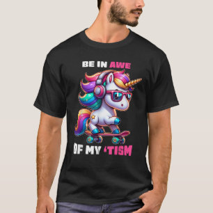 Autisme grappig zijn in ontzag van mijn Tism Meme T-shirt