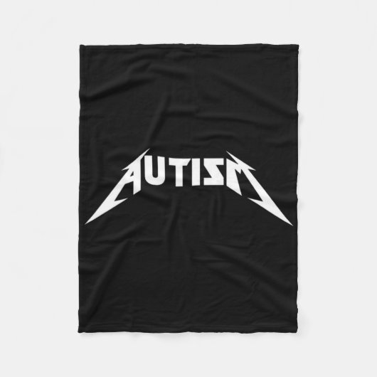 Autisme Grappige Meme  Fleece Deken (Voorkant)
