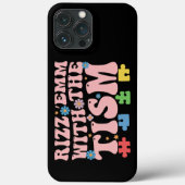 Autisme Grappige Rizz Em Met De Tism Meme Autistis Case-Mate iPhone Case (Achterkant)