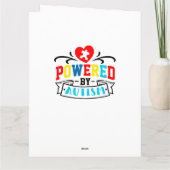 Autisme - Grote Kaart (8,5 x 11 inch) (Achterkant)