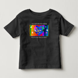 Autisme Haai 2T ZWART Kinder Shirts