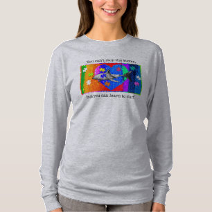 Autisme Haai VROUWEN GRIJS T-shirt