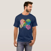 Autisme Hart T-Shirt (Voorkant volledig)
