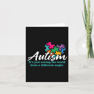 Autisme Heart Puzzle Awareness Autistic Support Ri Kaart